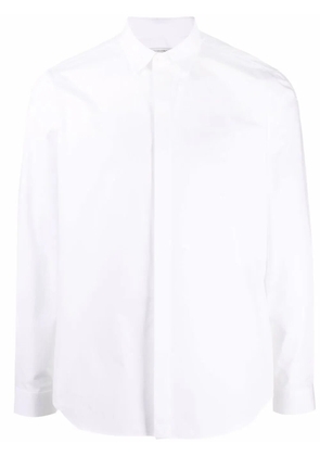 Valentino Garavani concealed front button placket shirt - White