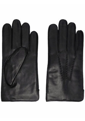Aspinal Of London leather gloves - Black