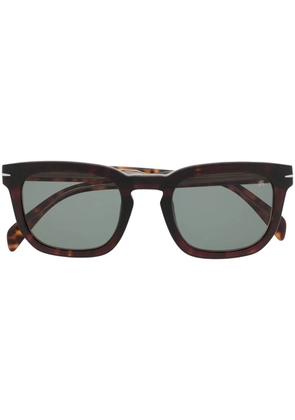 Eyewear by David Beckham tortoiseshell-effect tinted sunglasses - Brown