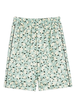 Jil Sander printed shorts - Blue