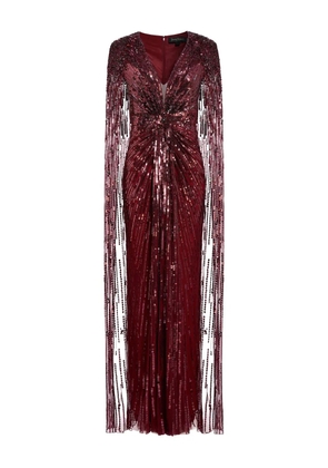 Jenny Packham Gold Rush gown - Red