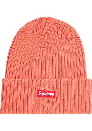 Supreme overdyed ribbed-knit beanie - Orange