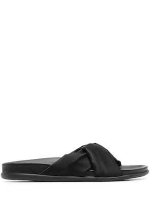 Ancient Greek Sandals Whitney open-toe slides - Black