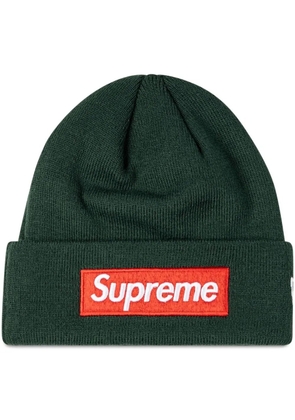 Supreme x New Era Box Logo beanie - Green
