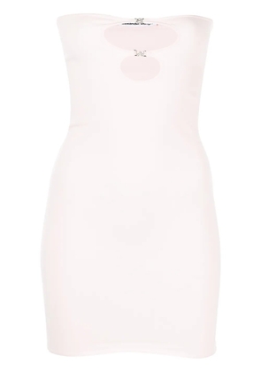 Alexander Wang cut-out detail tube dress - Neutrals
