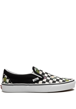 Vans Classic Slip On 'Fruit Checkerboard' sneakers - Black