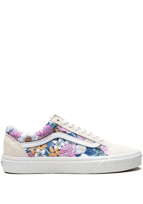 Vans Old Skool retro-floral 'Multi/True' sneakers - Neutrals