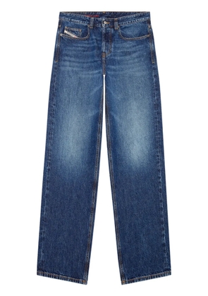 Diesel D-Macro logo patch jeans - Blue