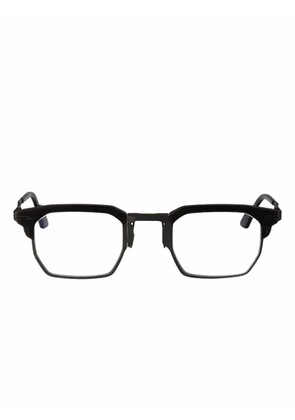 Movitra square-frame glasses - Black
