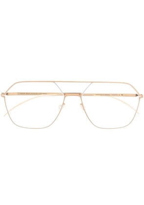 Mykita Jelva pilot-frame glasses - Gold