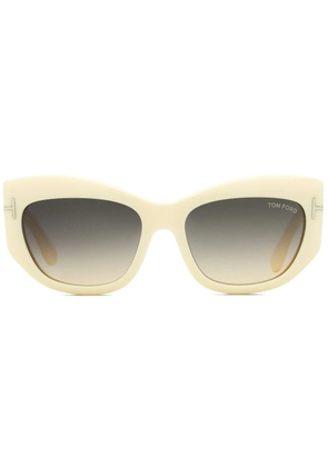 TOM FORD Eyewear Brianna cat-eye sunglasses - Neutrals