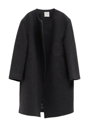 TOTEME open-front coat - Black