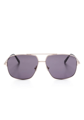 TOM FORD Eyewear Tex sunglasses - Gold