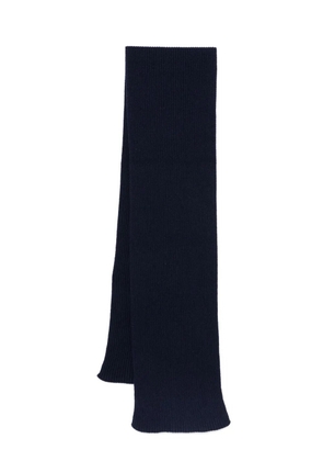 John Smedley Stark scarf - Blue