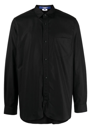 Junya Watanabe MAN long-sleeve cotton shirt - Black