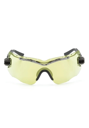 Kuboraum E15 oversize-frame sunglasses - Black