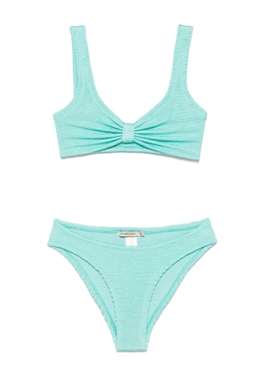PARAMIDONNA seersucker bikini - Blue