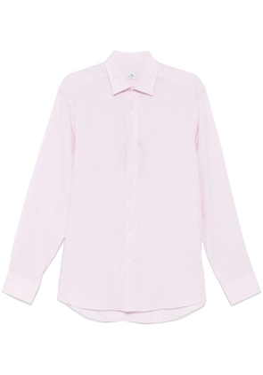ETRO linen shirt - Pink