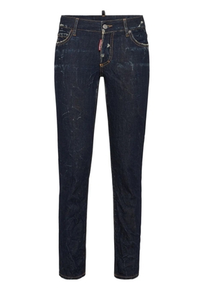 DSQUARED2 low-rise slim-cut jeans - Blue