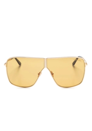 TOM FORD Eyewear Huxley sunglasses - Gold