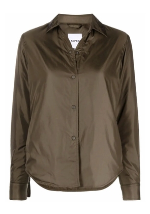 ASPESI padded shirt jacket - Green