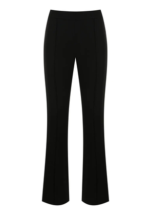 Gloria Coelho high-waisted straight-leg trousers - Black