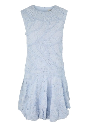 Simkhai Vallan ruffle-detail minidress - Blue