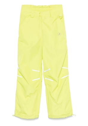 adidas by Stella McCartney wide-leg track trousers - Yellow