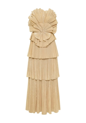 Aje Kyra Gown dress - Gold
