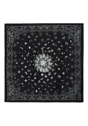Zadig&Voltaire Debbie 85 Bandana-print scarf - Black