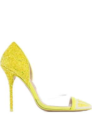 Sophia Webster 100mm Jessica pumps - Yellow