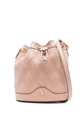 Valentino Garavani Vlogo bucket bag - Pink