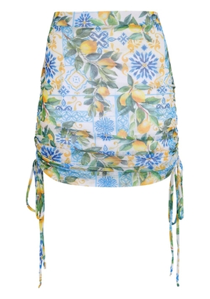 Brigitte Mary mini skirt - Blue