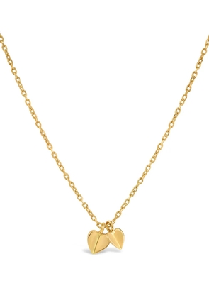 Dinny Hall Bijou Folded Heart necklace - Gold