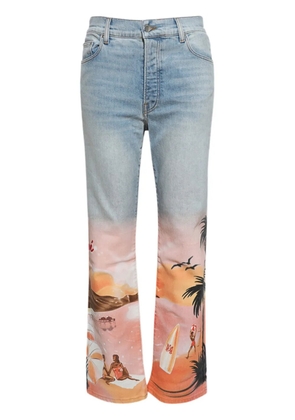 AMIRI Resort Club straight jeans - Blue
