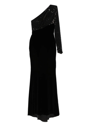 CRISTALLINI Zephyra gown - Black