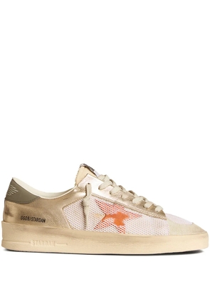 Golden Goose Stardan panelled sneakers - White