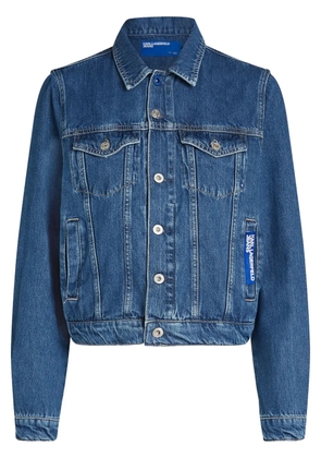 Karl Lagerfeld Jeans regular-fit denim jacket - Blue