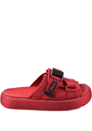 Fila Atlas buckle-strap slide - Red