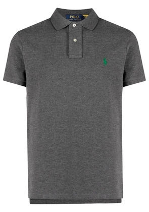Polo Ralph Lauren embroidered-logo polo shirt - Grey