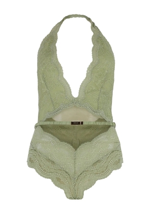 Gucci floral lace bodysuit - Green