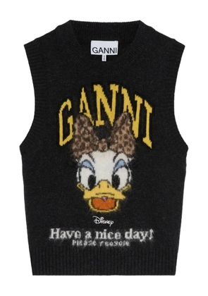 GANNI x Disney graphic vest - Black