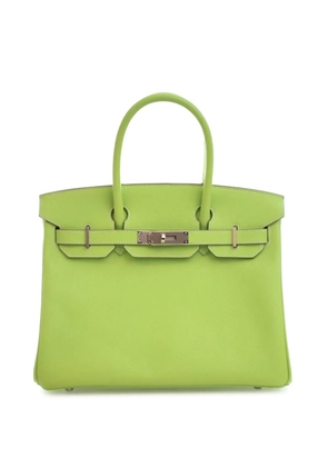 Hermès Pre-Owned 2011 Epsom Candy Birkin Retourne 30 handbag - Green