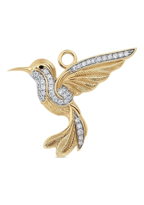 Sara Weinstock 18K yellow gold Petite Hummingbird diamond charm
