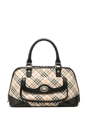 Burberry Pre-Owned 2000-2017 Nova Check Canvas handbag - Brown