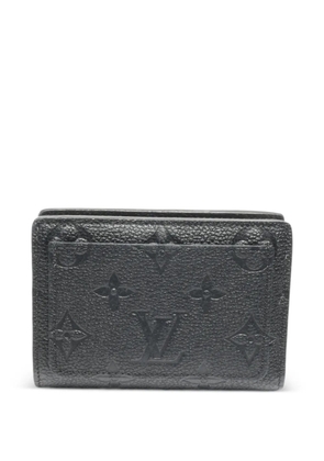 Louis Vuitton Pre-Owned 2021-2025 Monogram zipped wallet - Black