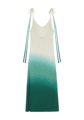 Alanui Wave Bloom maxi dress - Green