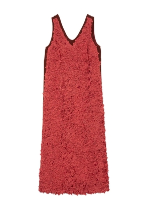 Muller Of Yoshiokubo V-neck textured dress