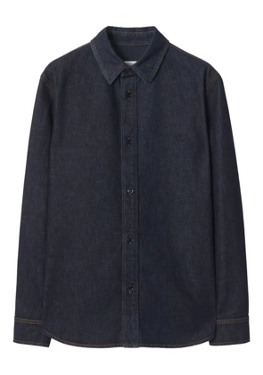 Burberry selvedge denim shirt - Blue