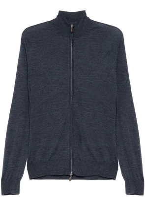 N.Peal Hyde FG full zip jumper - Blue
